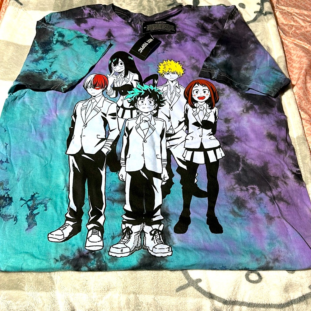My Hero Academia Tie dye Shirt